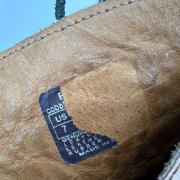 BED STU Manchester Cobbler Series Boots US 7 Leather Riding Tall Boot Distressed - Picture 9 of 14